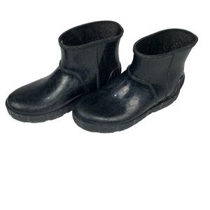 UGG Womens Drizlita Rain Boots 1136476K BLACK Size EURO 38 USA 6 Winter Snow